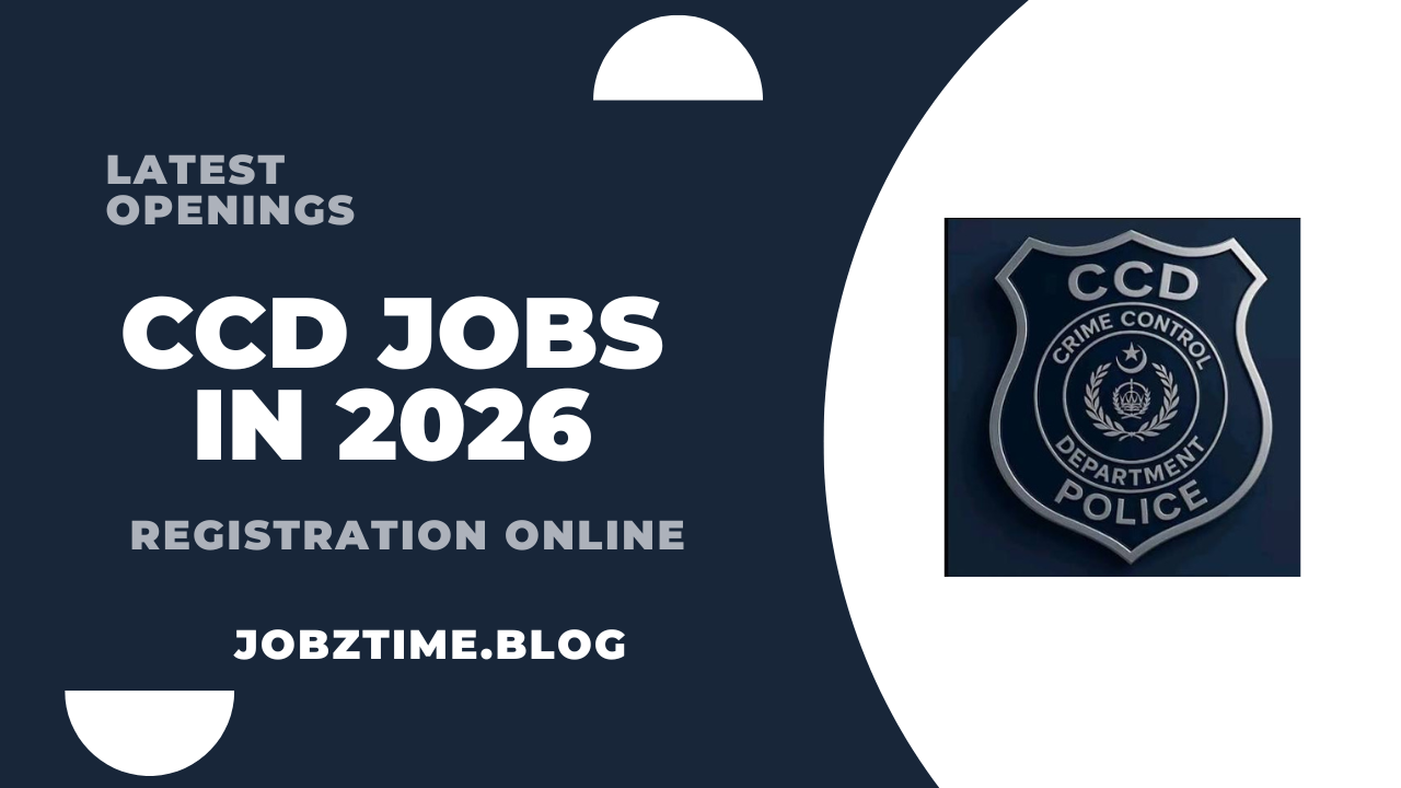 Crime Control Department CCD Jobs in 2026