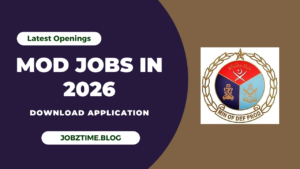 Ministry of Defence MOD Jobs in 2026