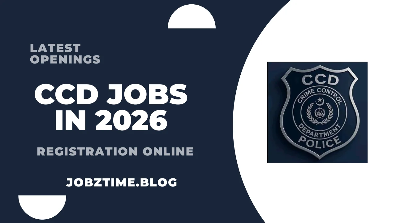 Crime Control Department CCD Jobs in 2026