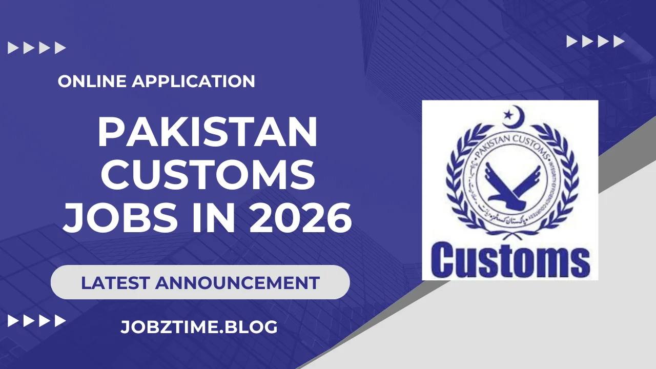 Pakistan Customs Jobs in 2026