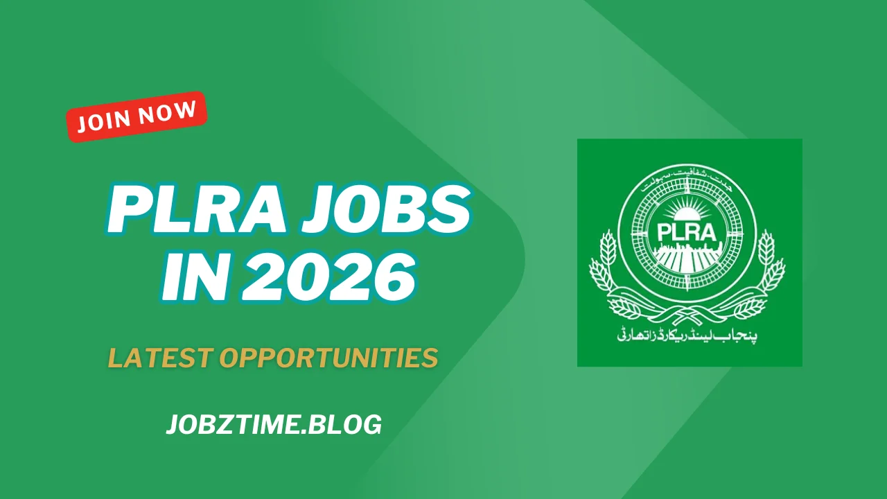 Punjab Land Record Authority PLRA Jobs in 2026