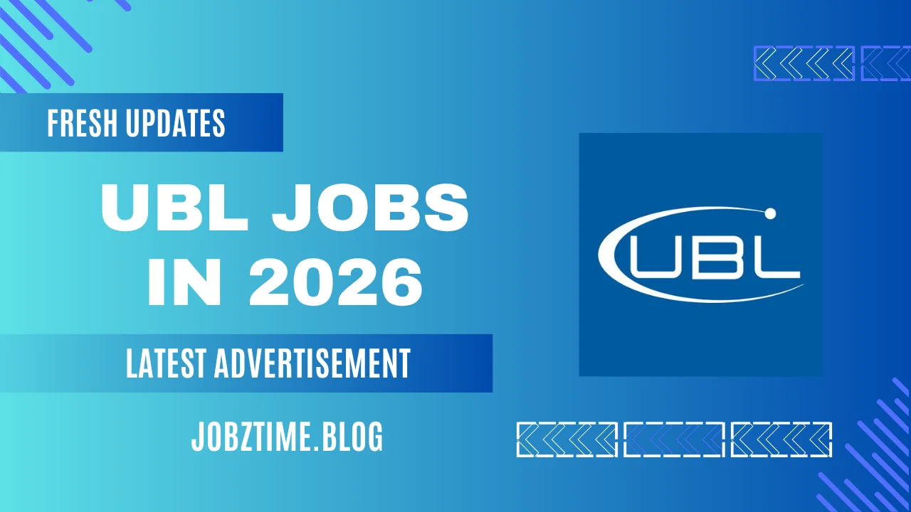 United Bank Limited UBL Jobs in 2026